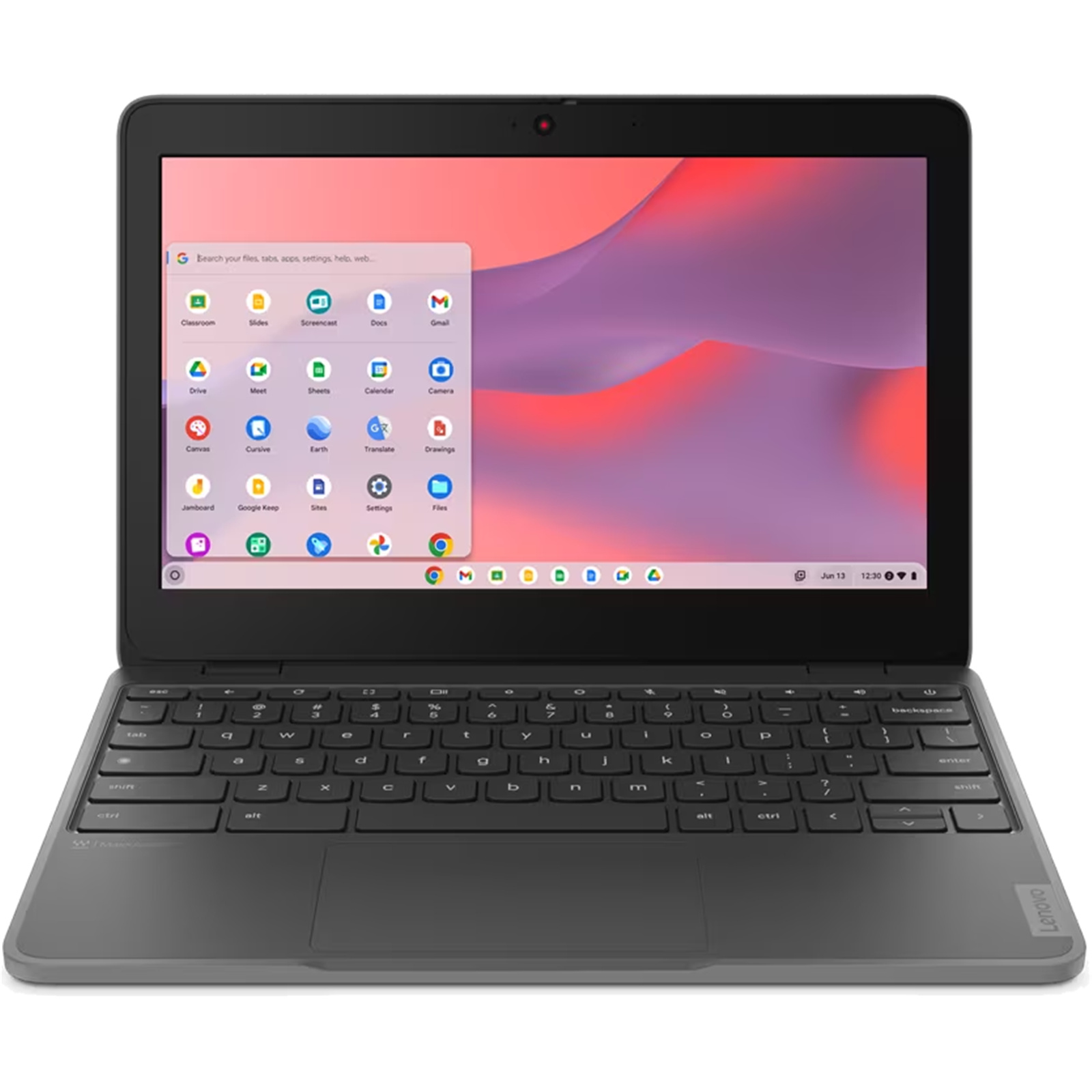 Lenovo Chromebook Laptop 11.6"Intel N-Series N100 - 4 GB - 32 GB Flash Memory