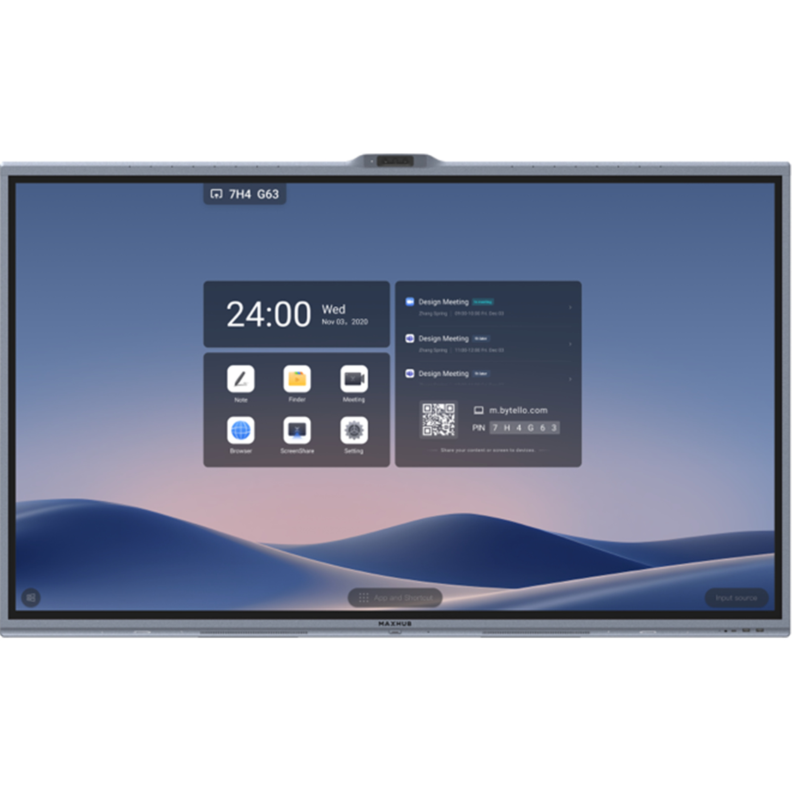 Maxhub 55'' V7 Series XBoard All in One Interactive Touch Screen