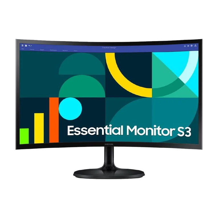Samsung Essential S3 S24D360GAE 24" Class Full HD Curved Screen LCD Monitor